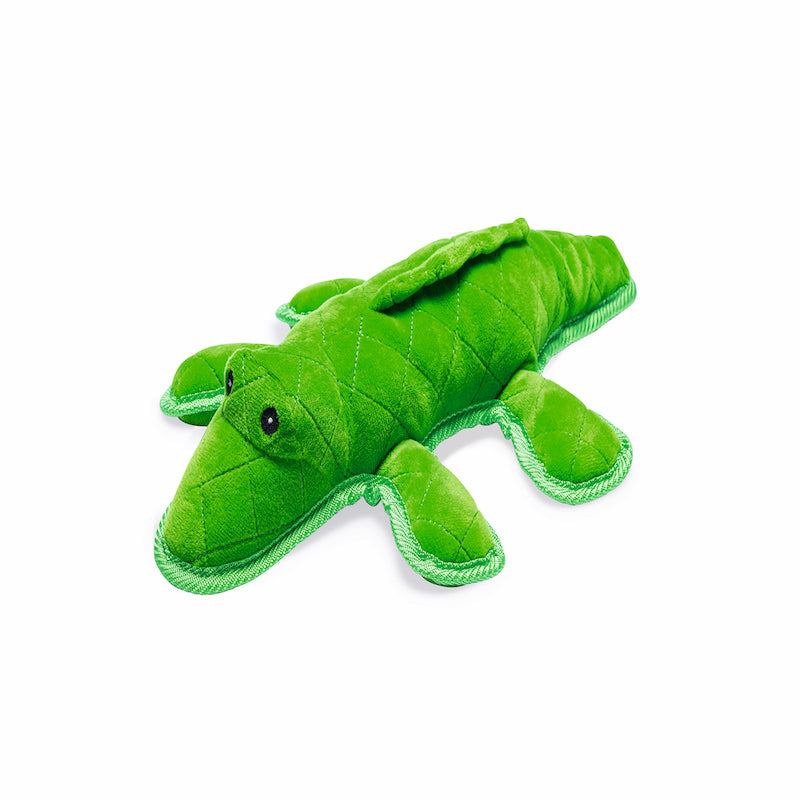 Karlie Tida Crocodile Plush Dog Toy - Green