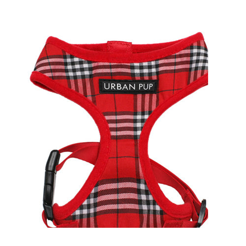 Tartan Checked Dog Harness