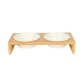 Aristopet Double Bamboo Feeders