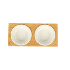 Aristopet Double Bamboo Feeders