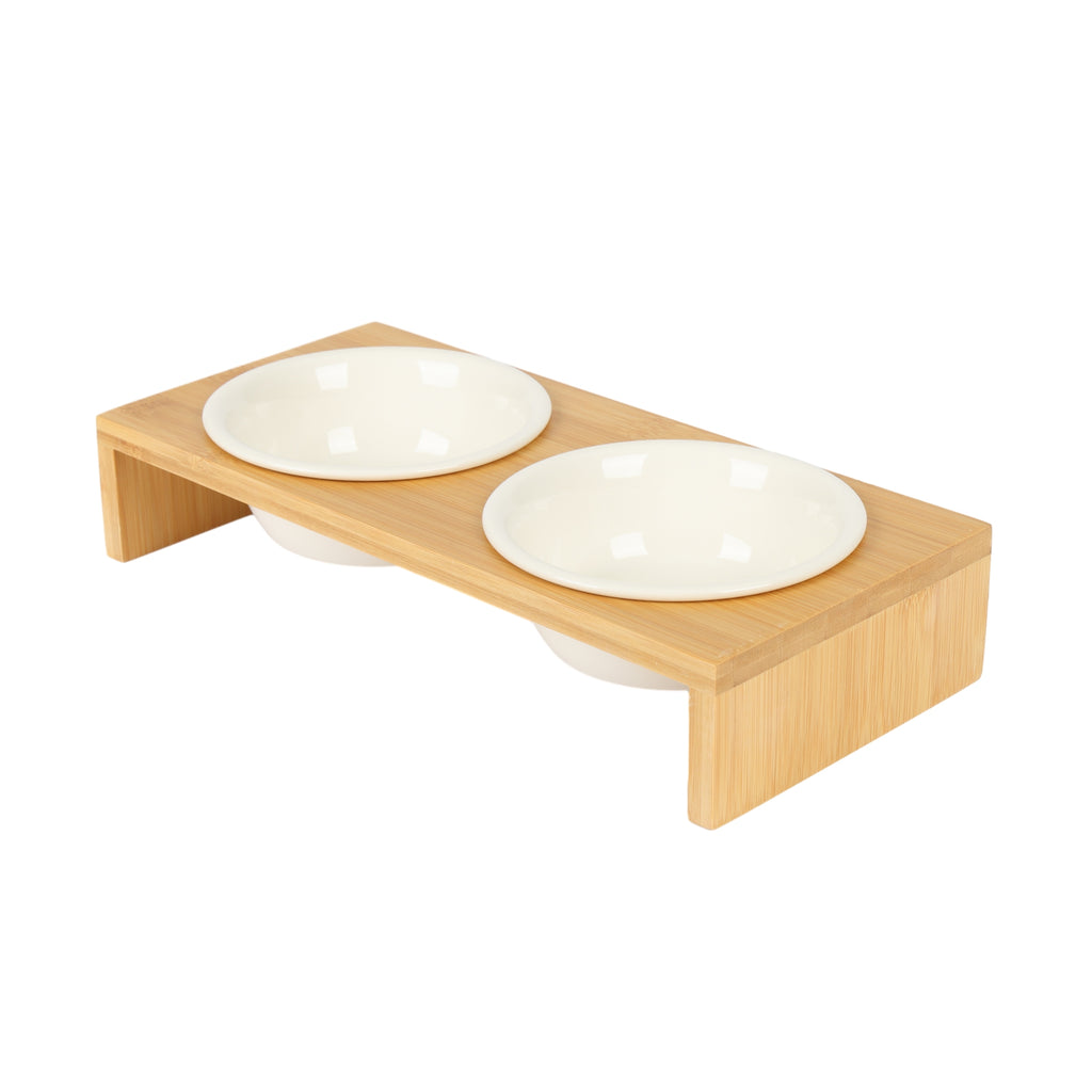 Aristopet Double Bamboo Feeders