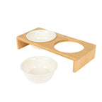 Aristopet Double Bamboo Feeders