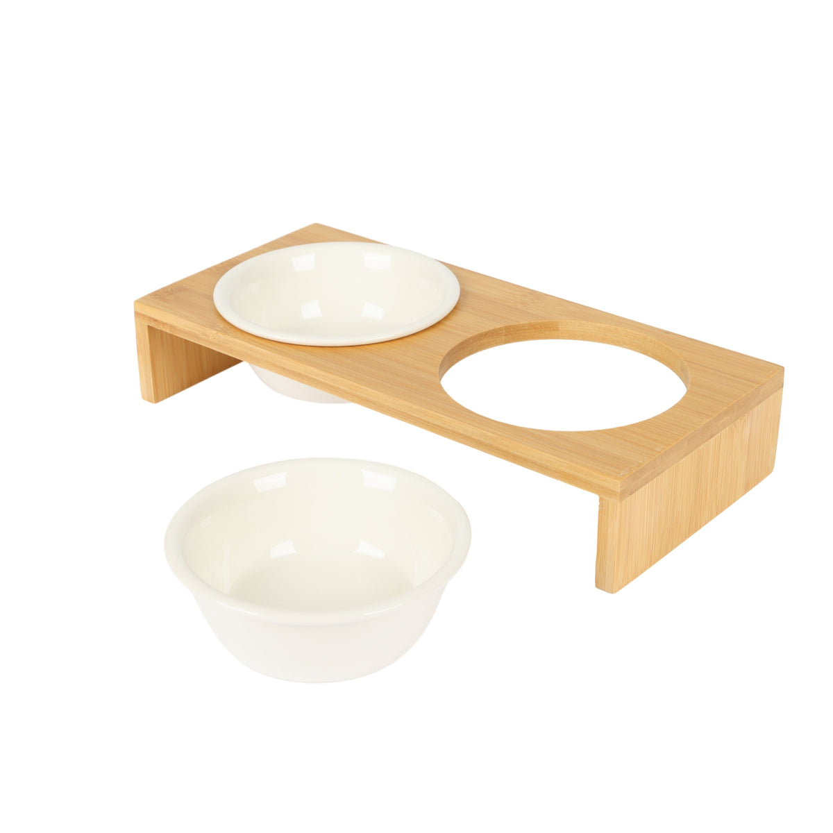 Comederos  doble bambu Aristopet