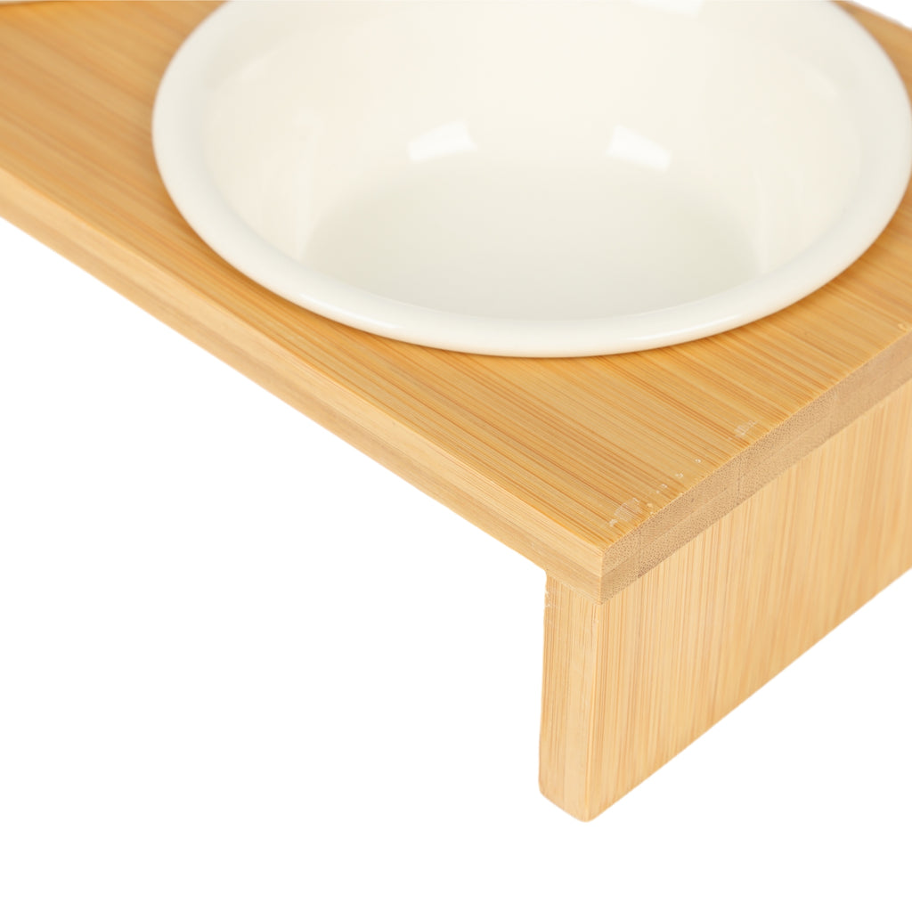 Aristopet Double Bamboo Feeders