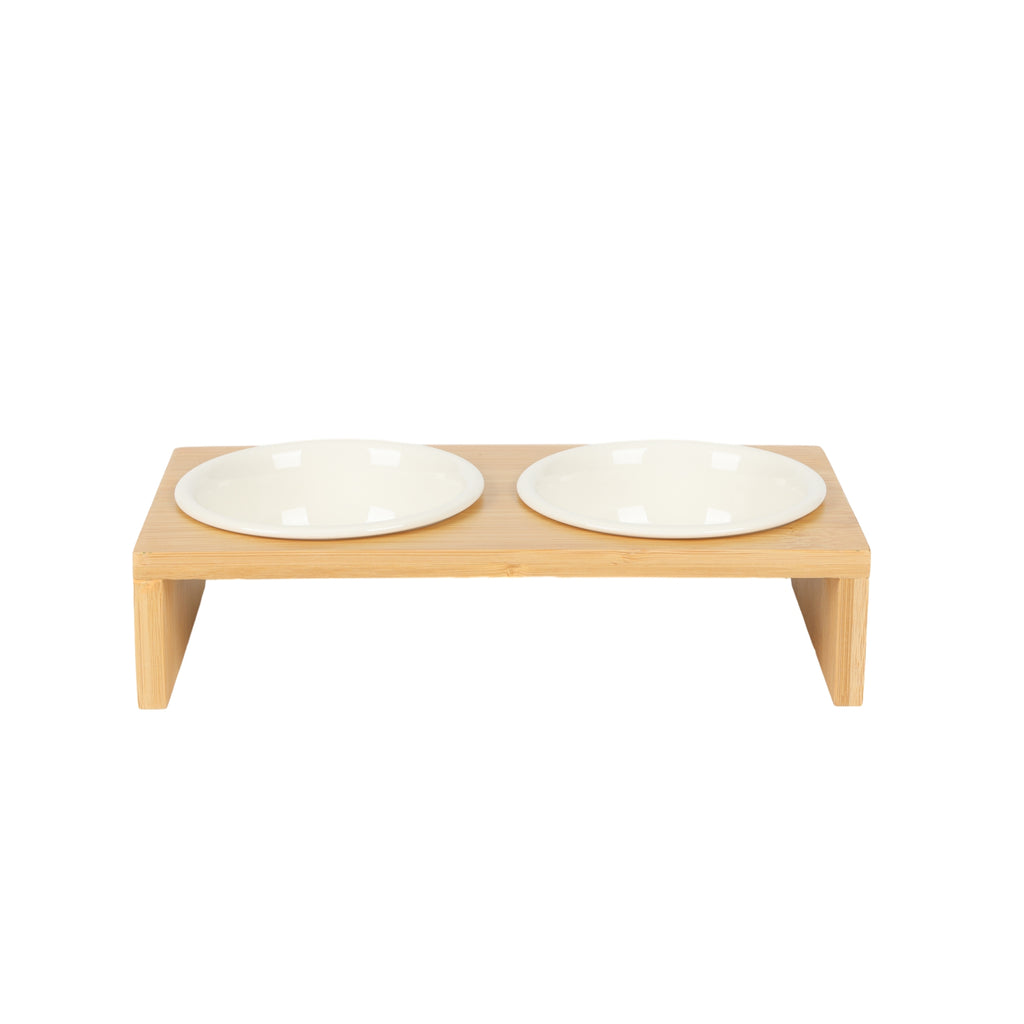 Aristopet Double Bamboo Feeders