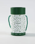 Poop bag wall paper verde inglés