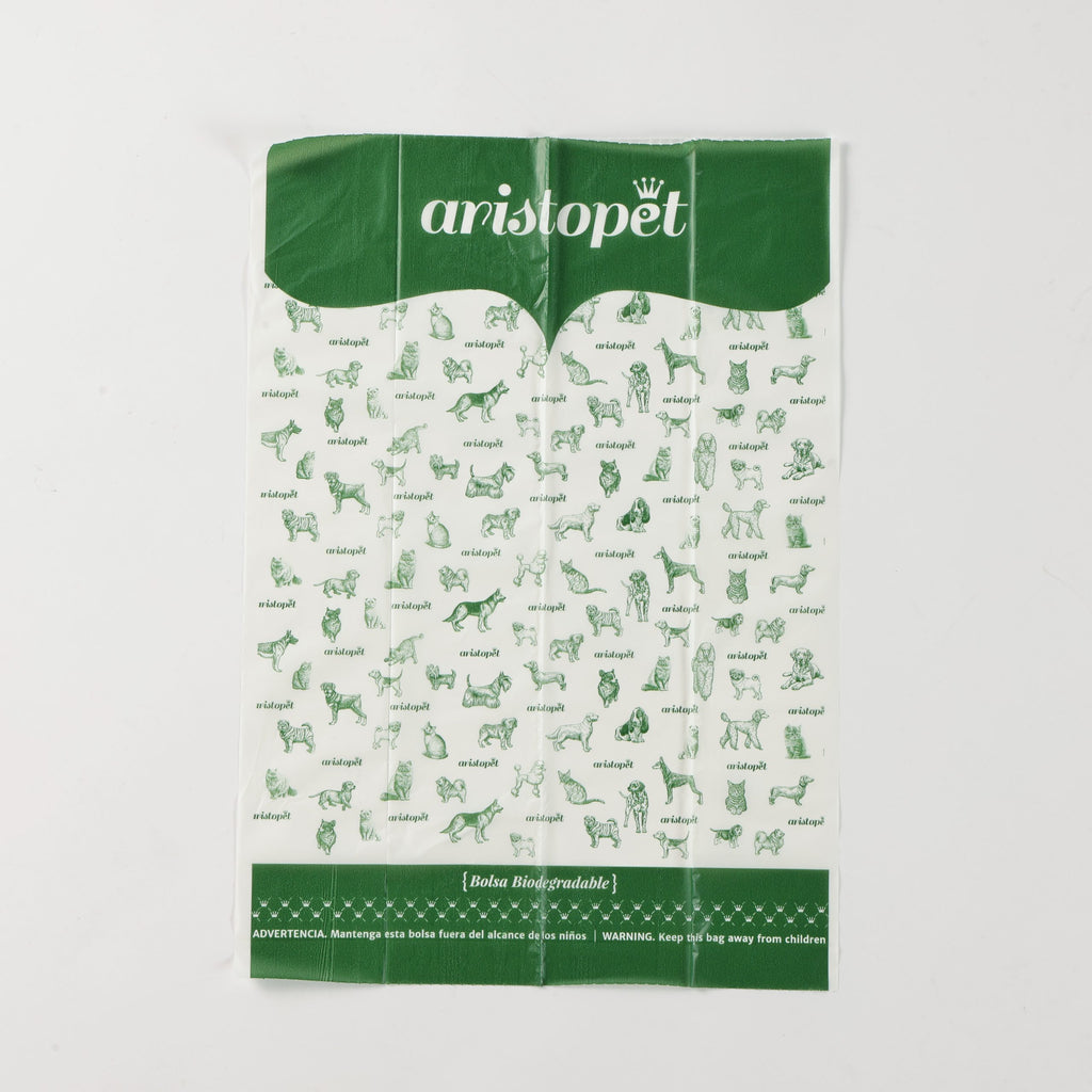 Poop bag wall paper verde inglés