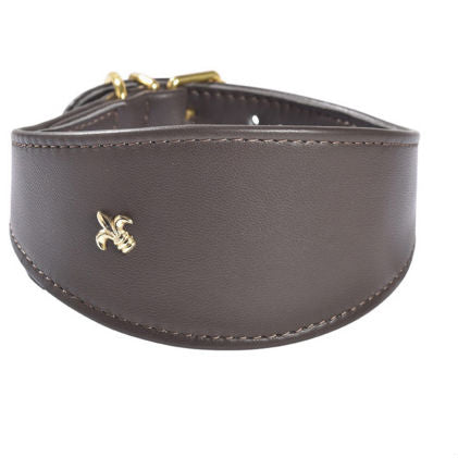 Leather Greyhound Collar