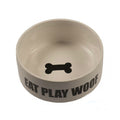 Comedero de Cerámica Eat Play Woof