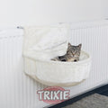 Cama Radiador, Peluche Blanco Trixie
