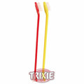 4 Trixie Double-sided Toothbrushes, 23 cm, plastic