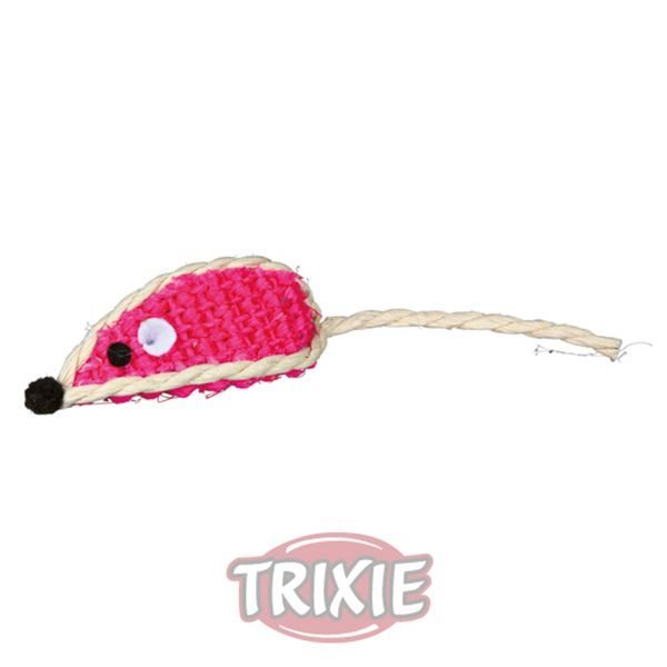 Ratón y pelota de Sisal Trixie
