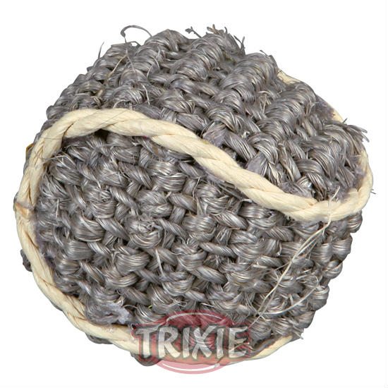 Ratón y pelota de Sisal Trixie