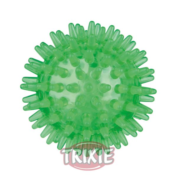 Pelota Erizo Flashing Caucho Termoplástico (TPR) Trixie