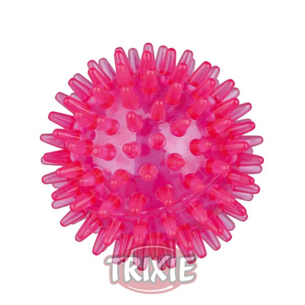 Pelota Erizo Flashing Caucho Termoplástico (TPR) Trixie