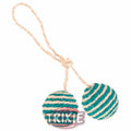 2 Pelotas cuerda sisal con Catnip Trixie