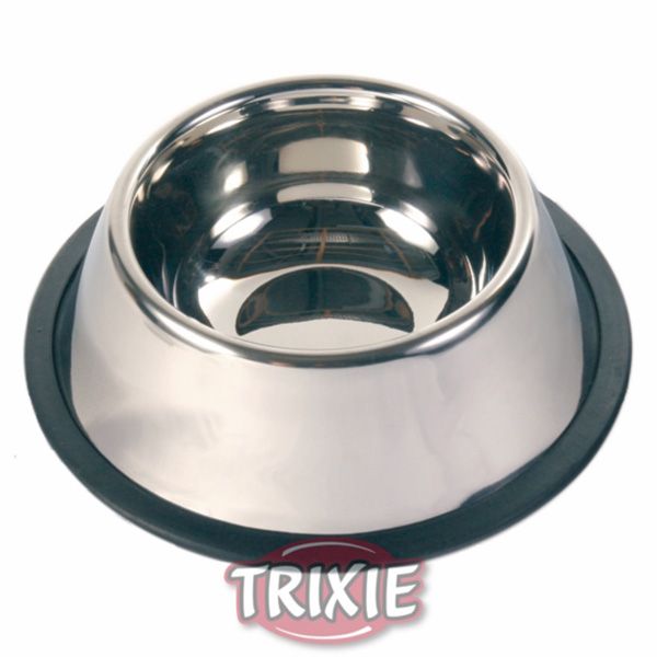 Comedero Acero Inox, Orejas largas Trixie