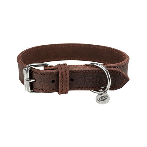 Collar de Cuero Engrasado Rustic Trixie