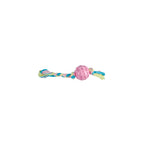 Pelota para perro con cuerda de trapillo