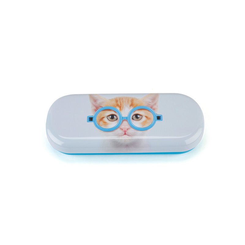 funda gafas gato con gafas