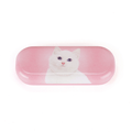 funda gafas gato blanco