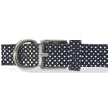Black Polka Dot Dog Collar