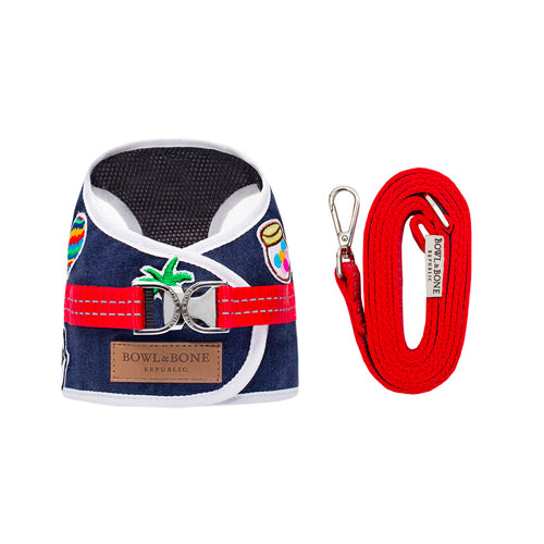 Arnés Para Perro Denim Bowl and Bone | ARISTOPET