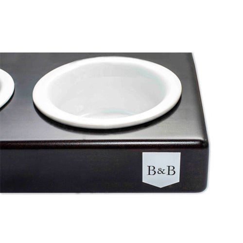 Comedero Bowl and Bone DUO CERAMIC Gris