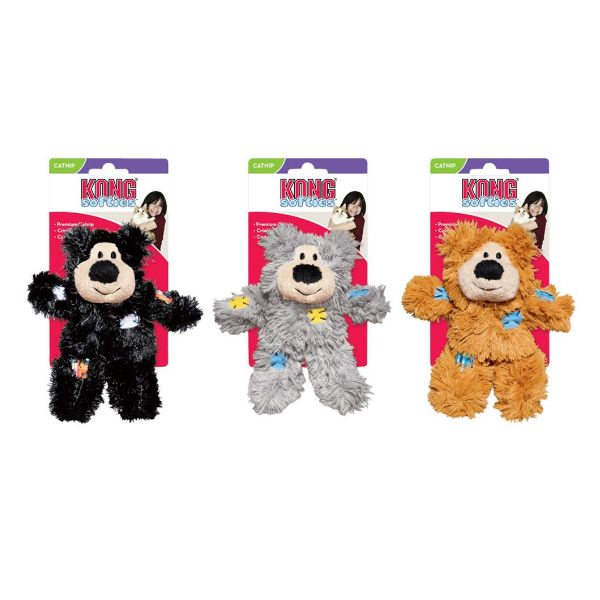 Cat Softies Patchwork Bears Kong