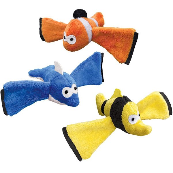 Kong Cat Active Kitty Thrasher: Pez de peluche para gato