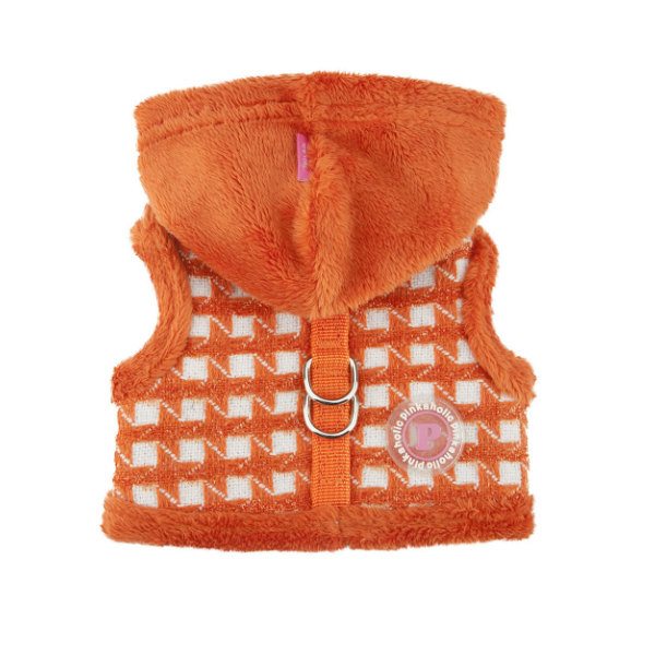 Cosmo Pinka Harness Puppia Negro y Naranja