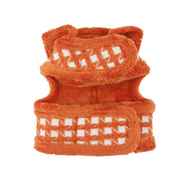 Cosmo Pinka Harness Puppia Negro y Naranja