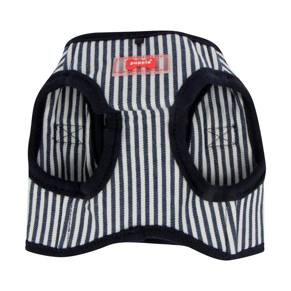 Bobby Harness B (Navy Striped) Puppia