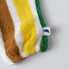 Manopla de toalla multicolor para secado