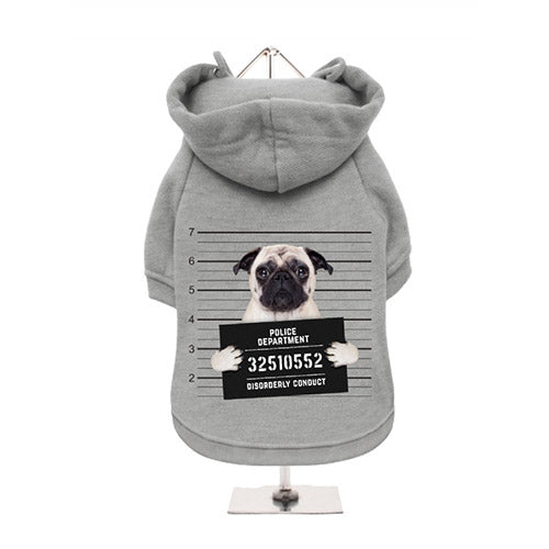 Sudadera para Perro Pug Mugshot