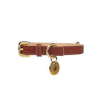 Collar para Perro de Cuero Marrón