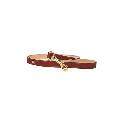 Correa para Perro de Cuero Marrón Classic