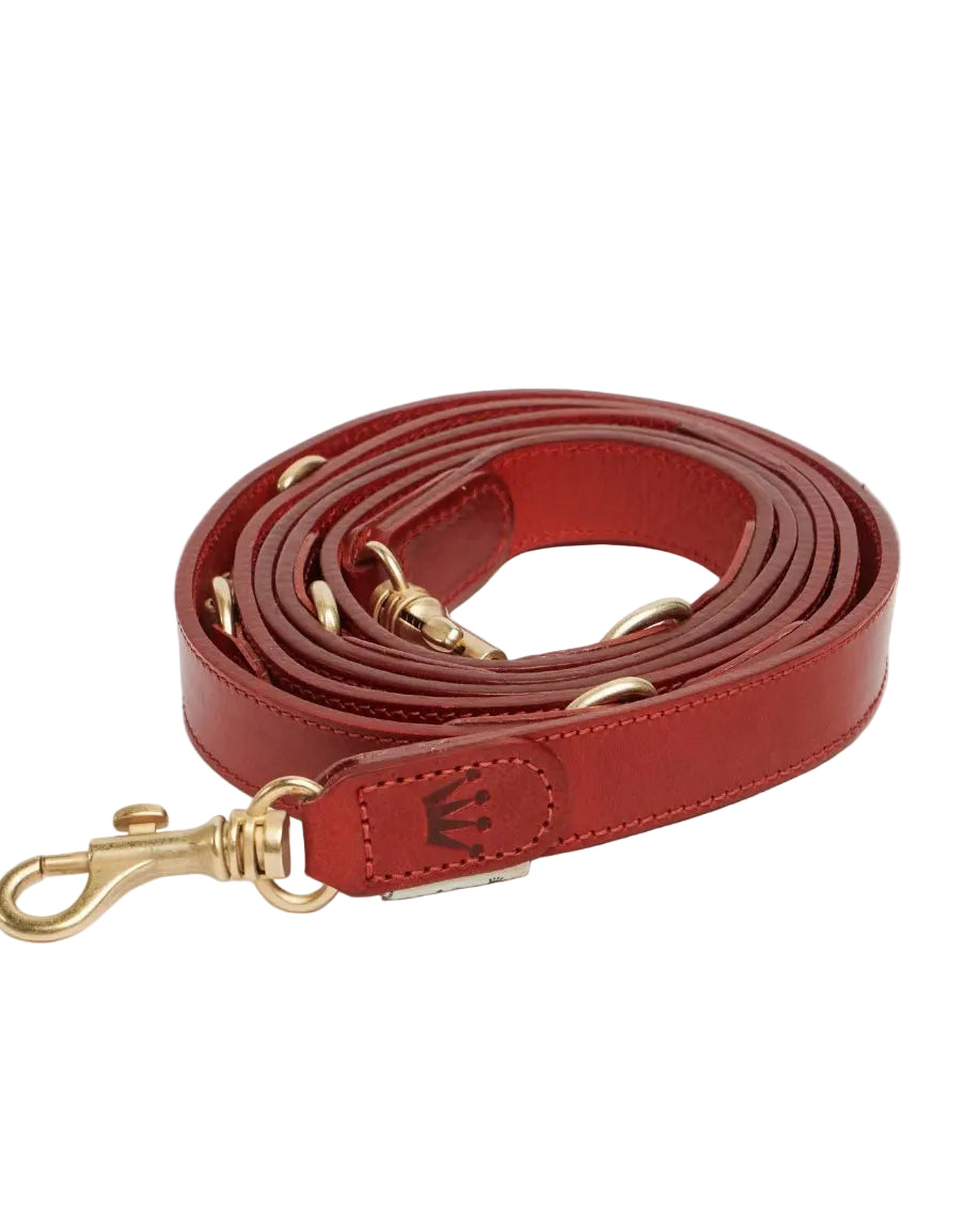 Correa Equestrian Corocota hands free roja Rojo