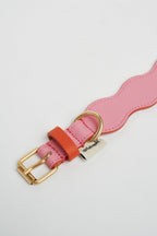 Collar The Wigglers en Tonos rosa y naranja