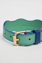 Collar The Wigglers en Tonos Verde y Azul