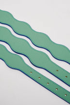 Collar The Wigglers en Tonos Verde y Azul