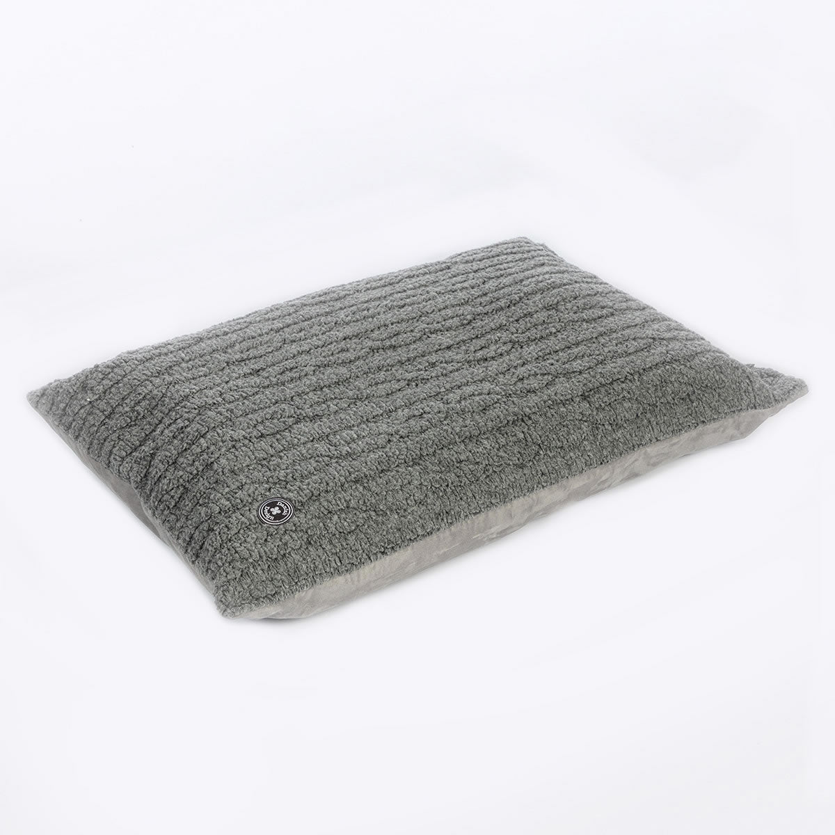 Bobble Pewter Danish Cushion Bed