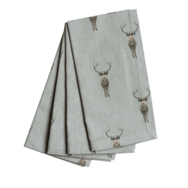 Highland Stag Napkins - Set de 4