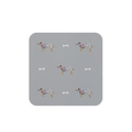 Posavasos Sophie Allport Terrier Coasters - Set de 4