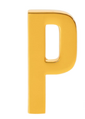 Letter p to personalize your necklaces