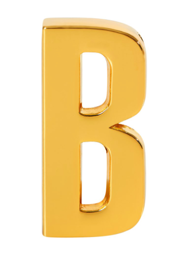 Letter B to customize your necklaces