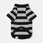 James gray striped t-shirt