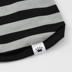 James gray striped t-shirt