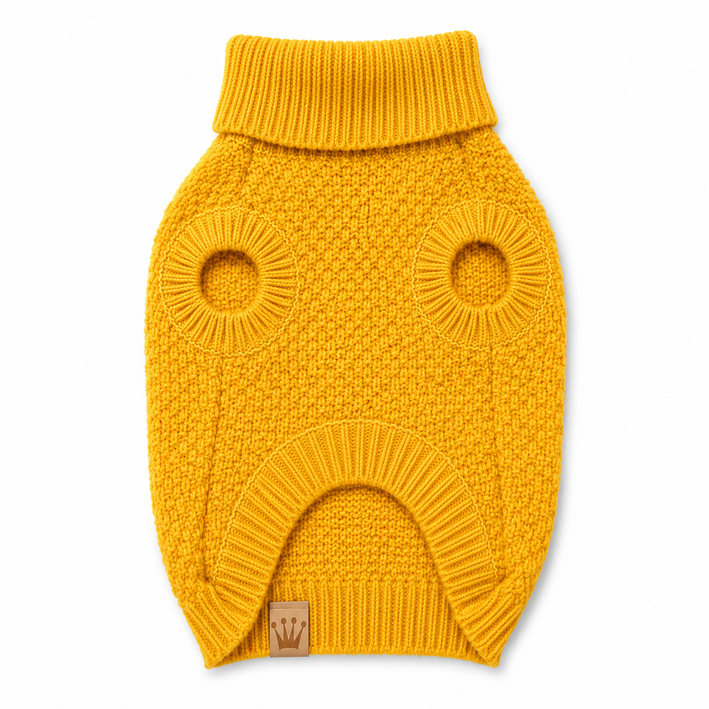 Yellow infinity scarf