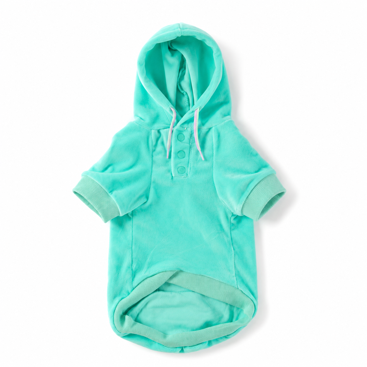 Sudadera mini verde